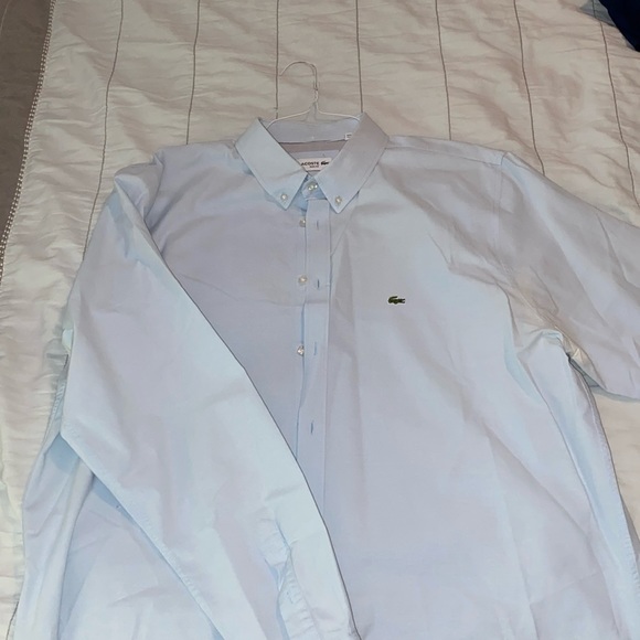 Button down Lacoste long sleeve shirt - Picture 1 of 3
